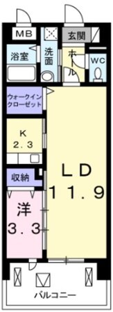 コートポワール国立の物件間取画像